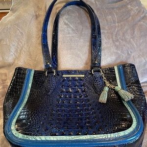 Brahmin Bag, blue, great condition